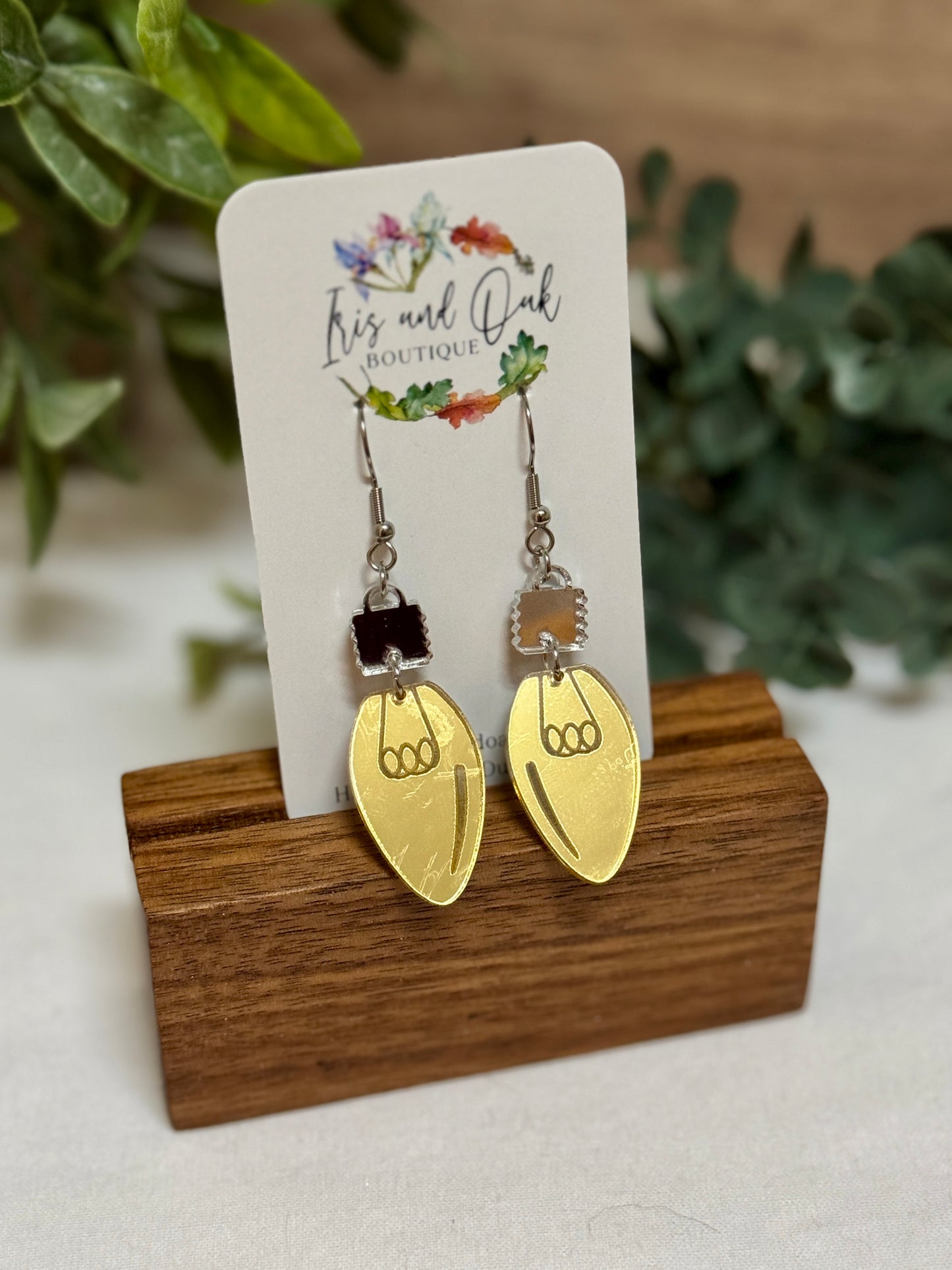 Christmas Light Dangles (select color)