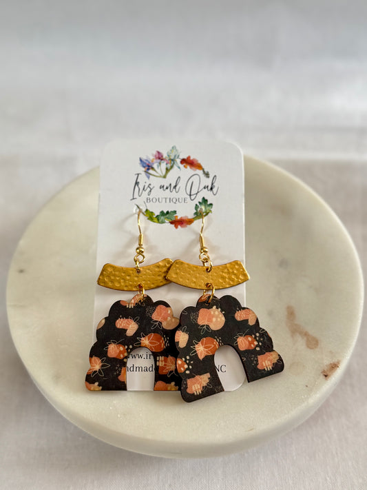 Dark Florals - Arches