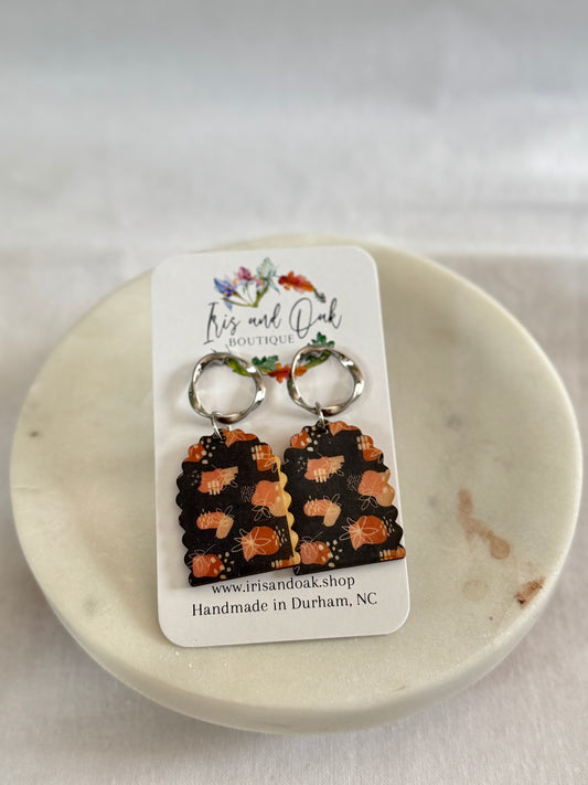 Dark Florals - Skinny Arches