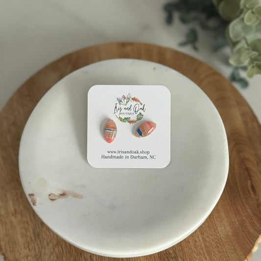 Coral Beach - Diamond Studs