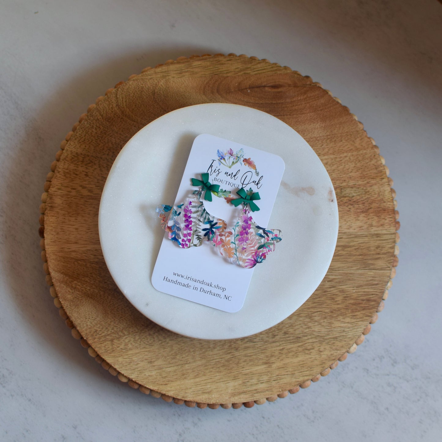 Fan Dangles - Floral Meadow