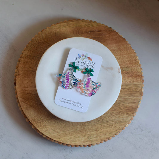 Fan Dangles - Floral Meadow