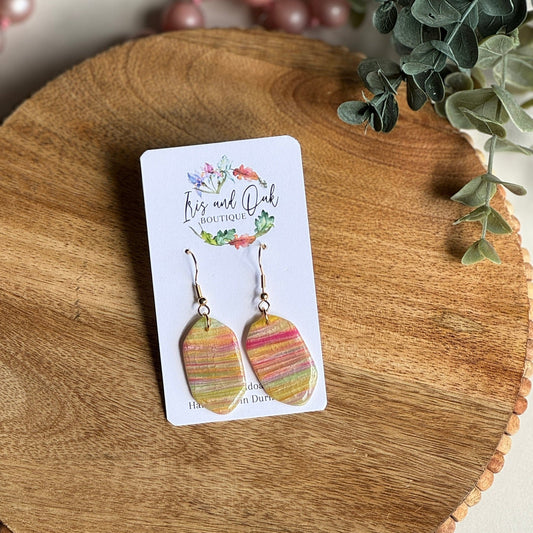 Swirly Rainbow - Shield