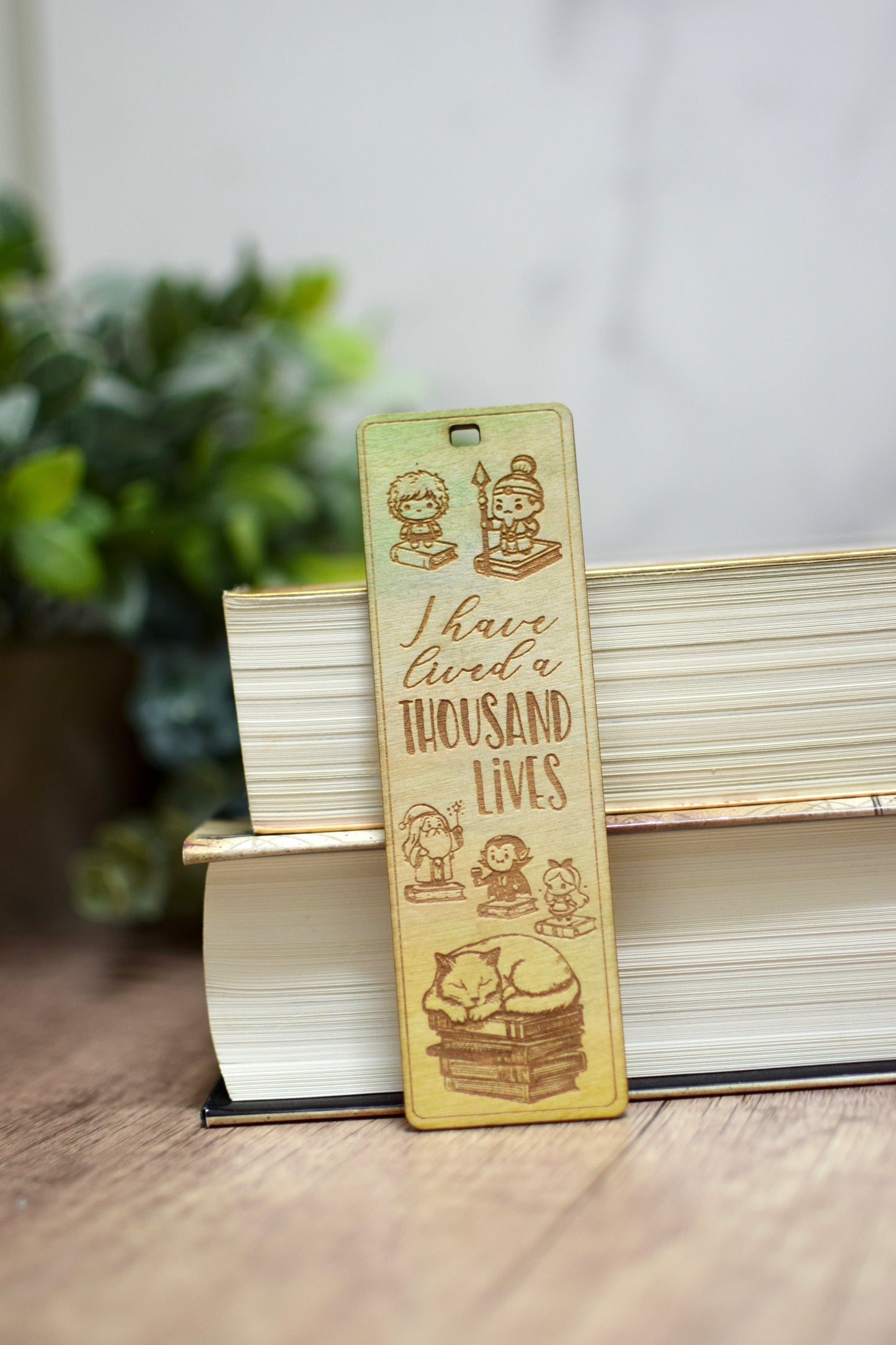 Wooden Bookmark (multiple styles)