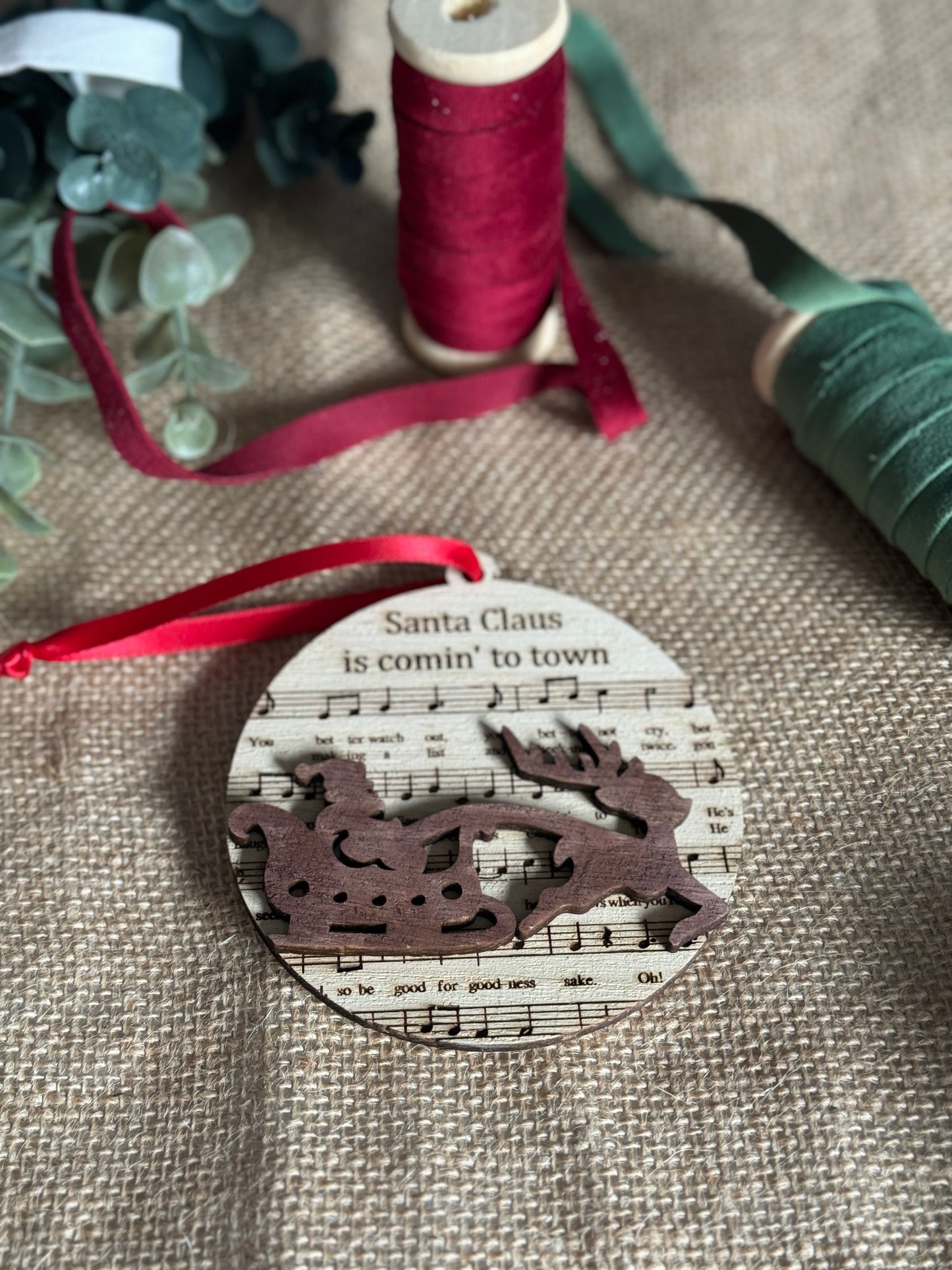 Christmas Carol Ornaments