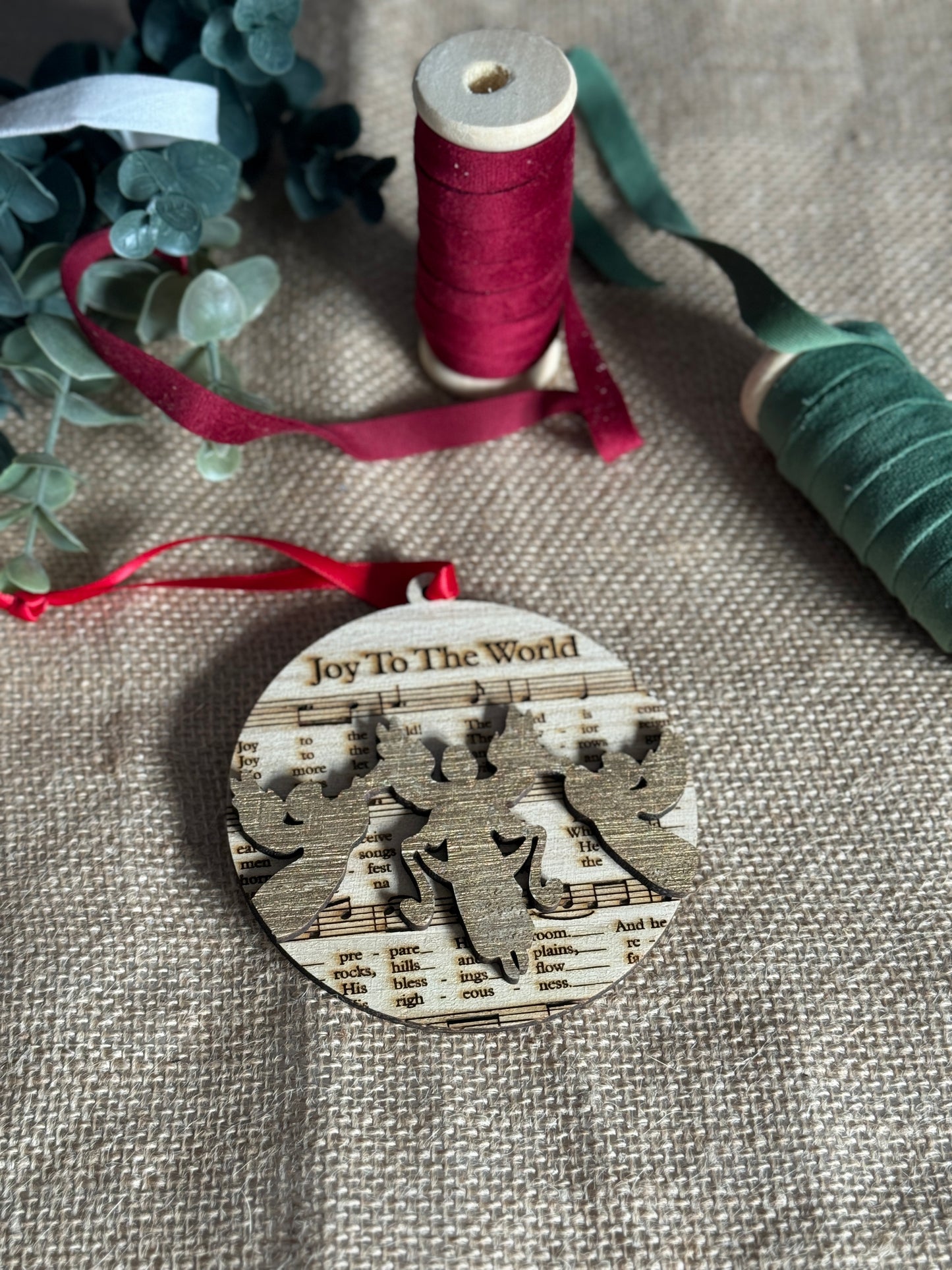 Christmas Carol Ornaments