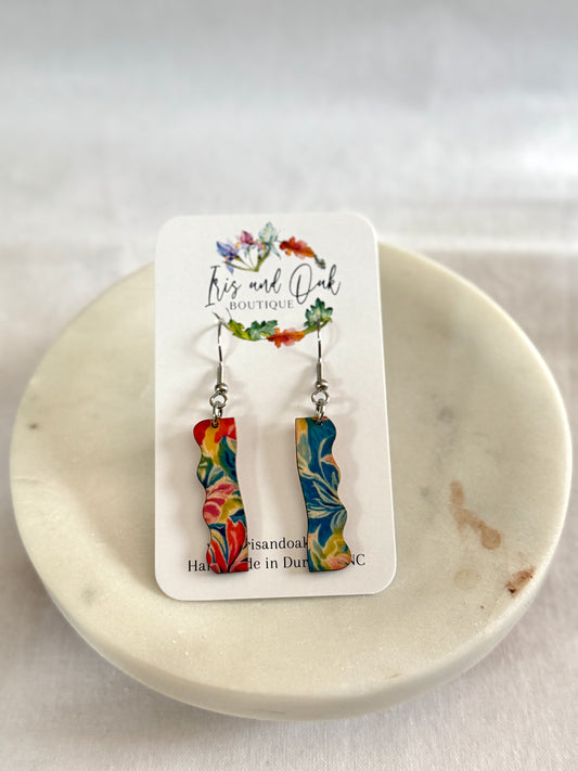 Pop Floral - Funky Rectangles