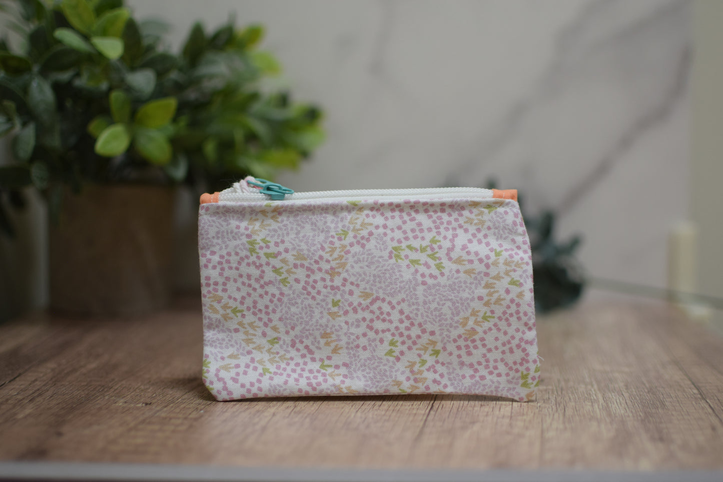 Floral Mini Zipper Pouch (multiple designs)