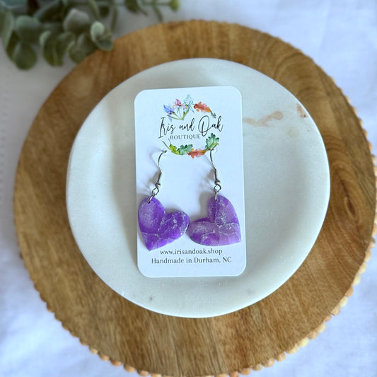 Purple Collage - Hearts