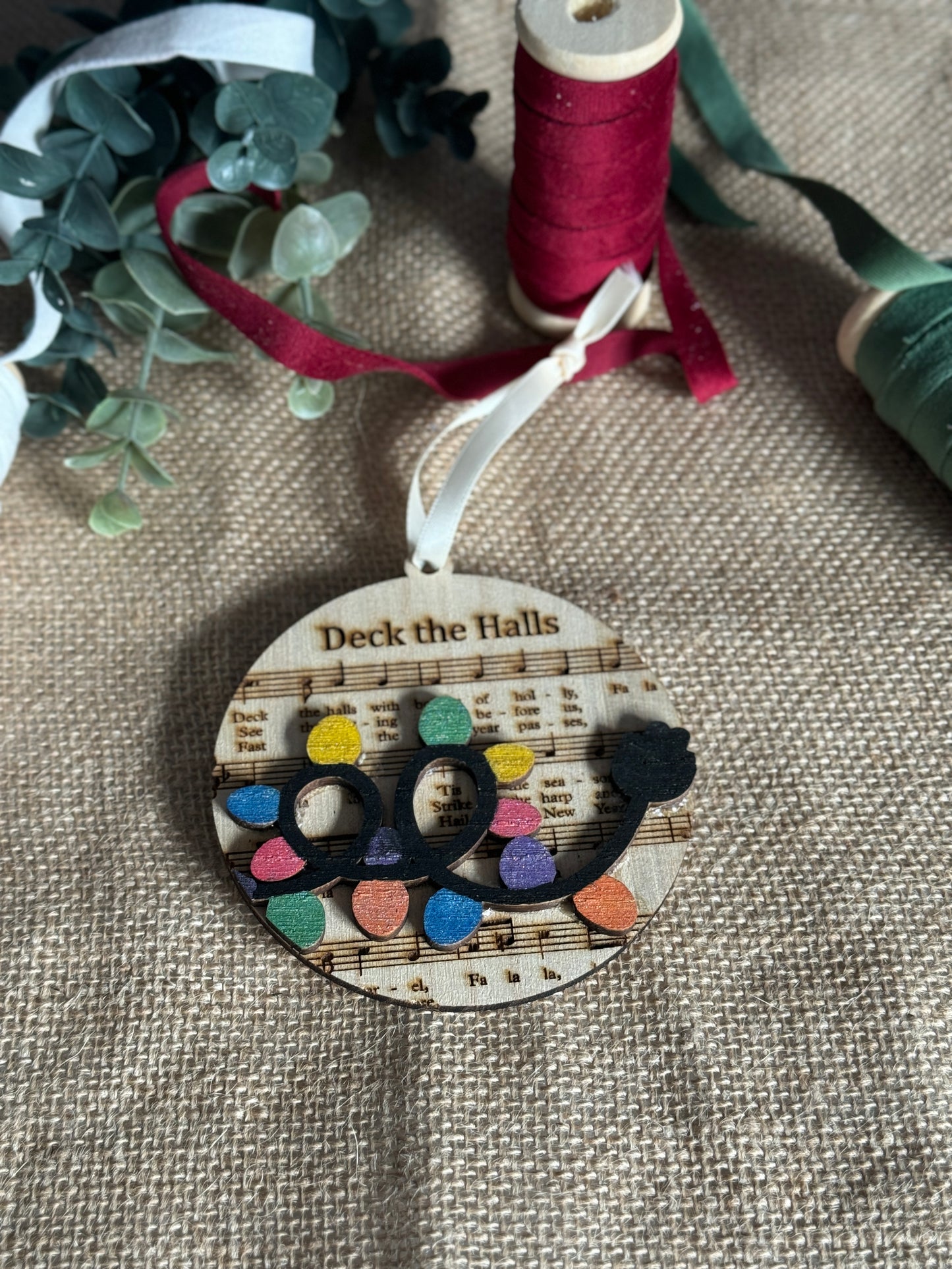 Christmas Carol Ornaments