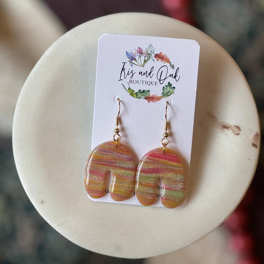 Swirly Rainbow - Chunky Arch