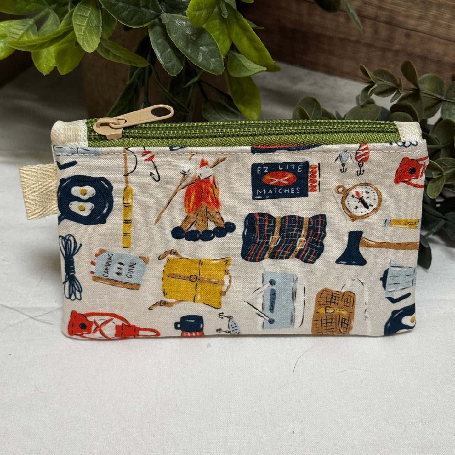 Camping Gear Mini Zipper Pouch