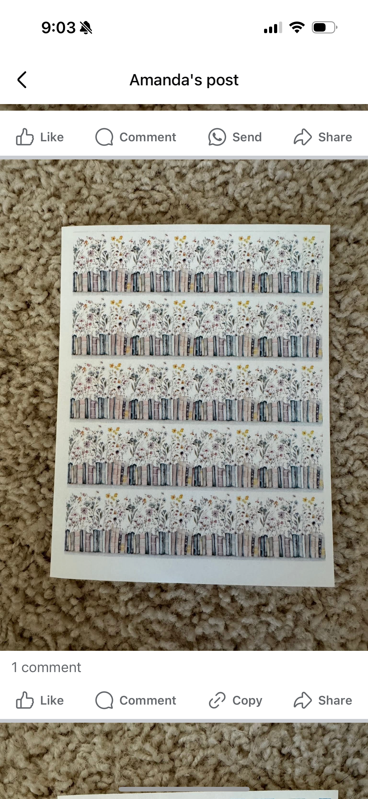 Transfer paper destash for Lynn