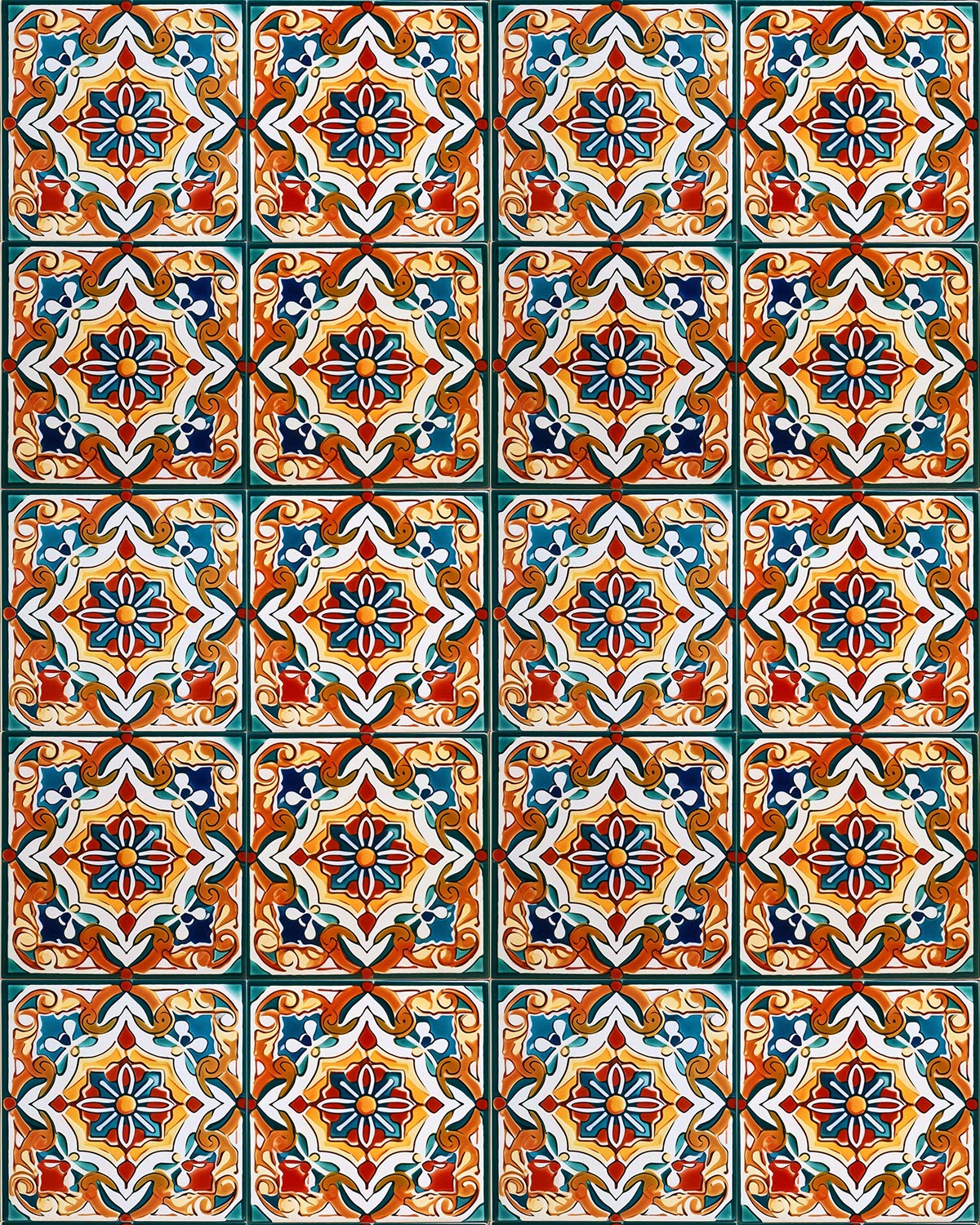 Mosaic Tile 01 Transfer Paper