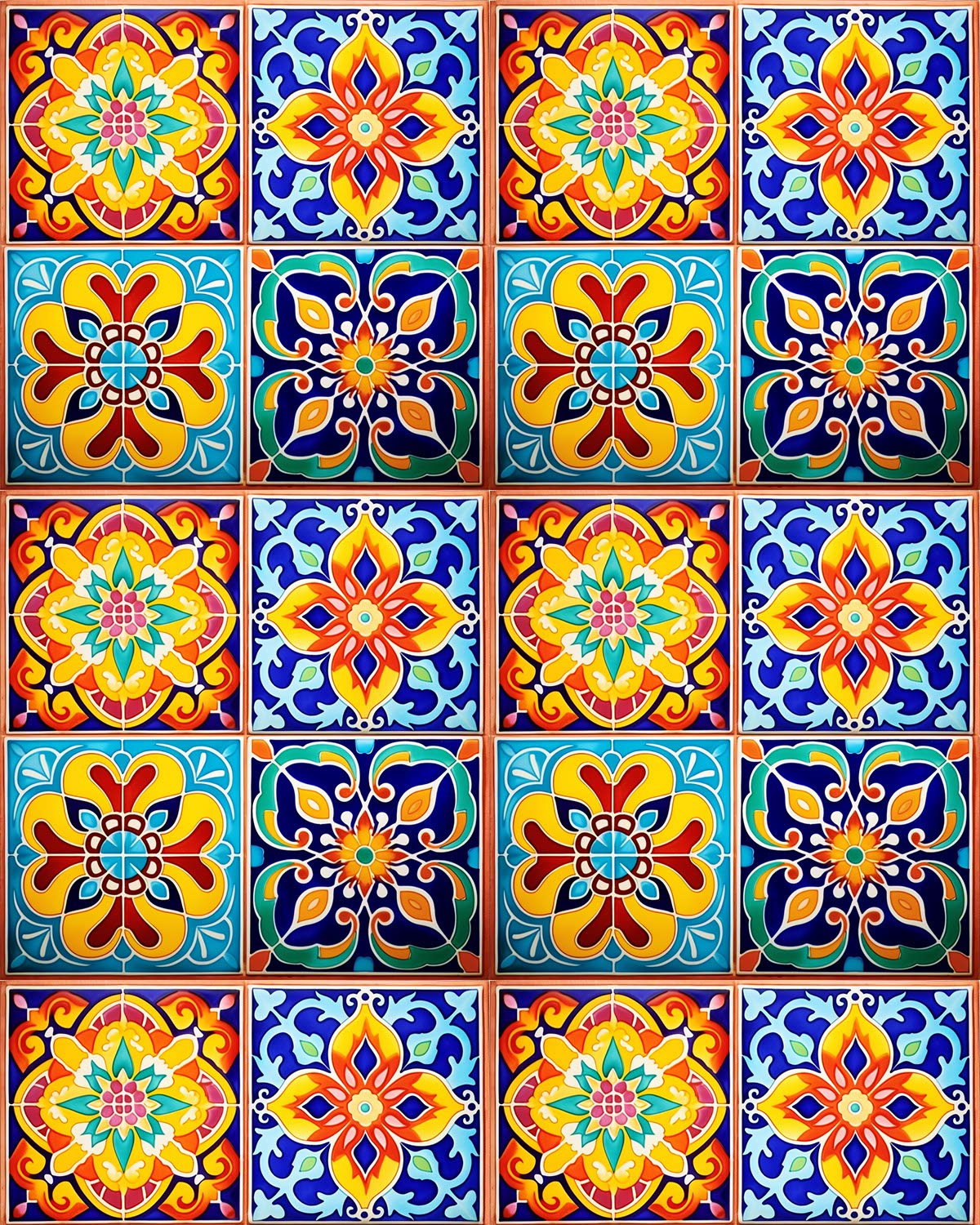 Mosaic Tile 11 Transfer Paper