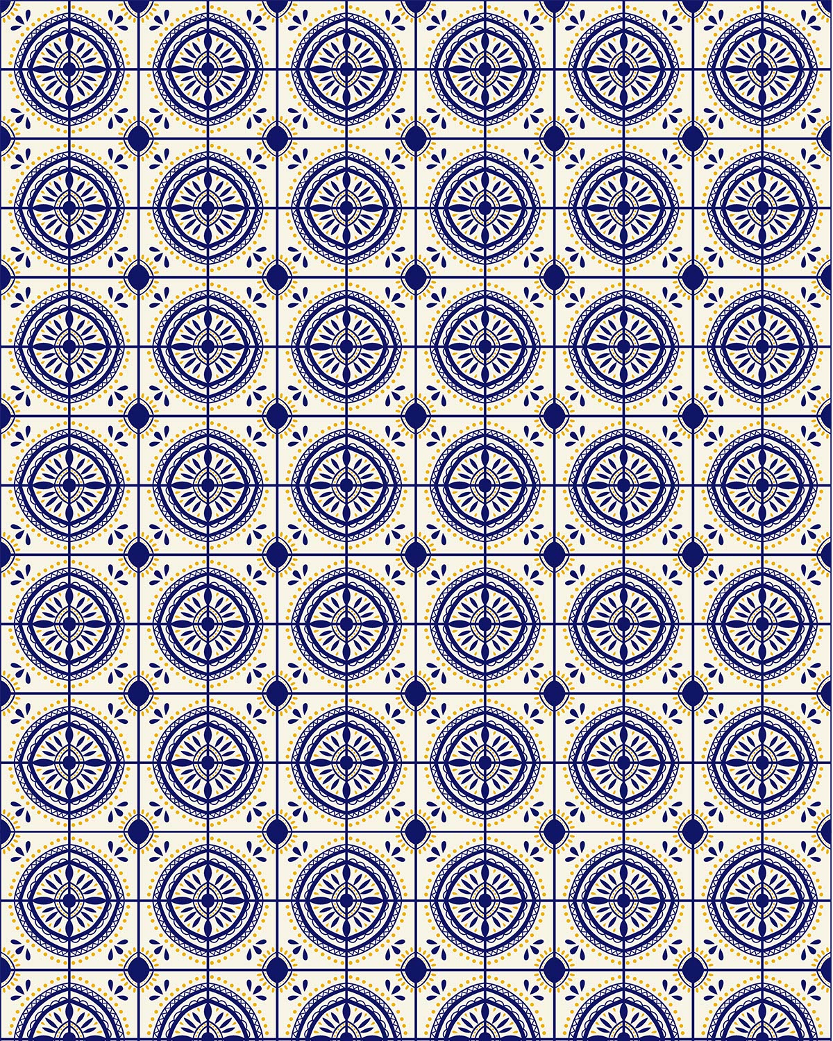 Mosaic Tile 23 Transfer Paper