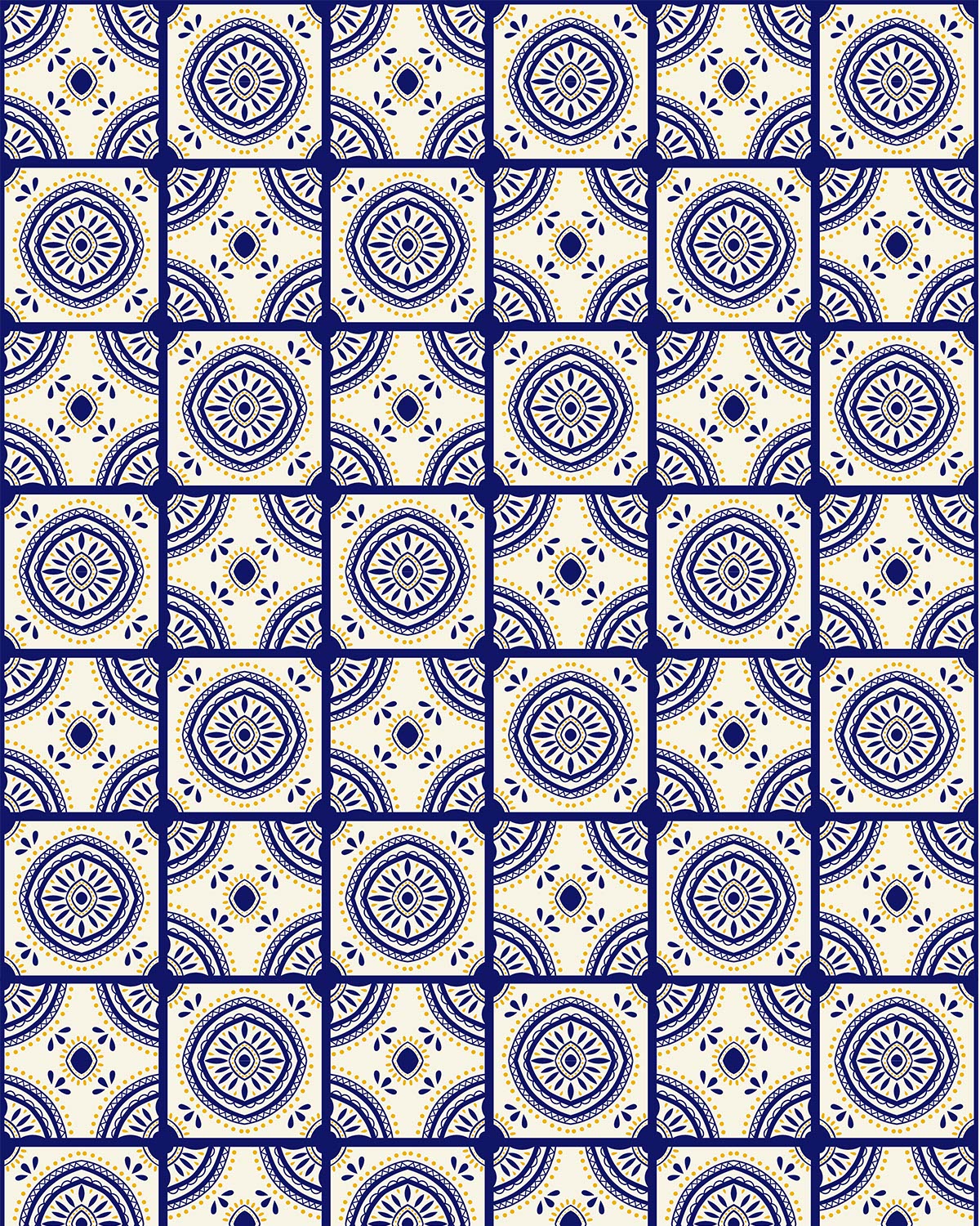 Mosaic Tile 25 Transfer Paper