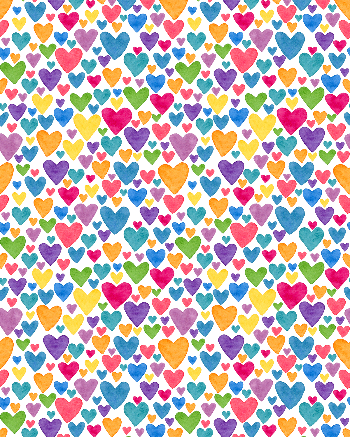 Rainbow 15 Transfer Paper