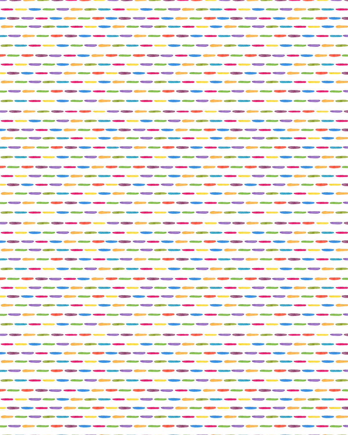 Rainbow 16 Transfer Paper