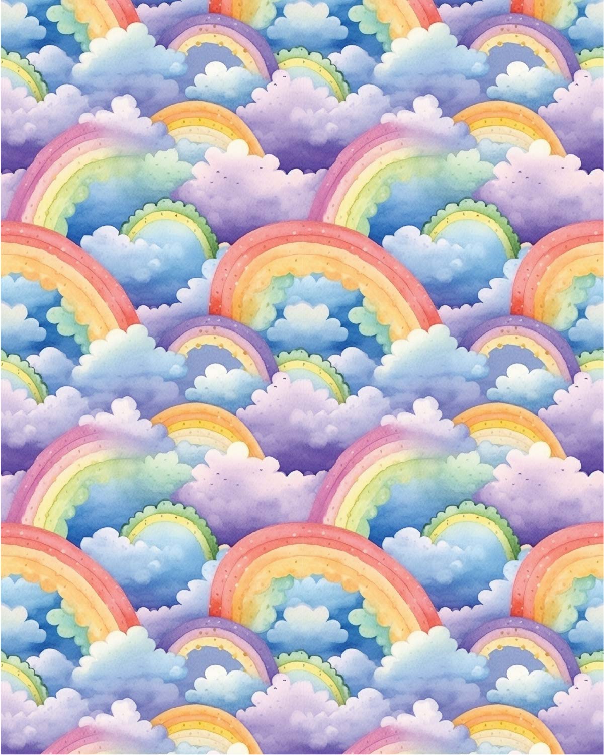 Rainbow 06 Transfer Paper