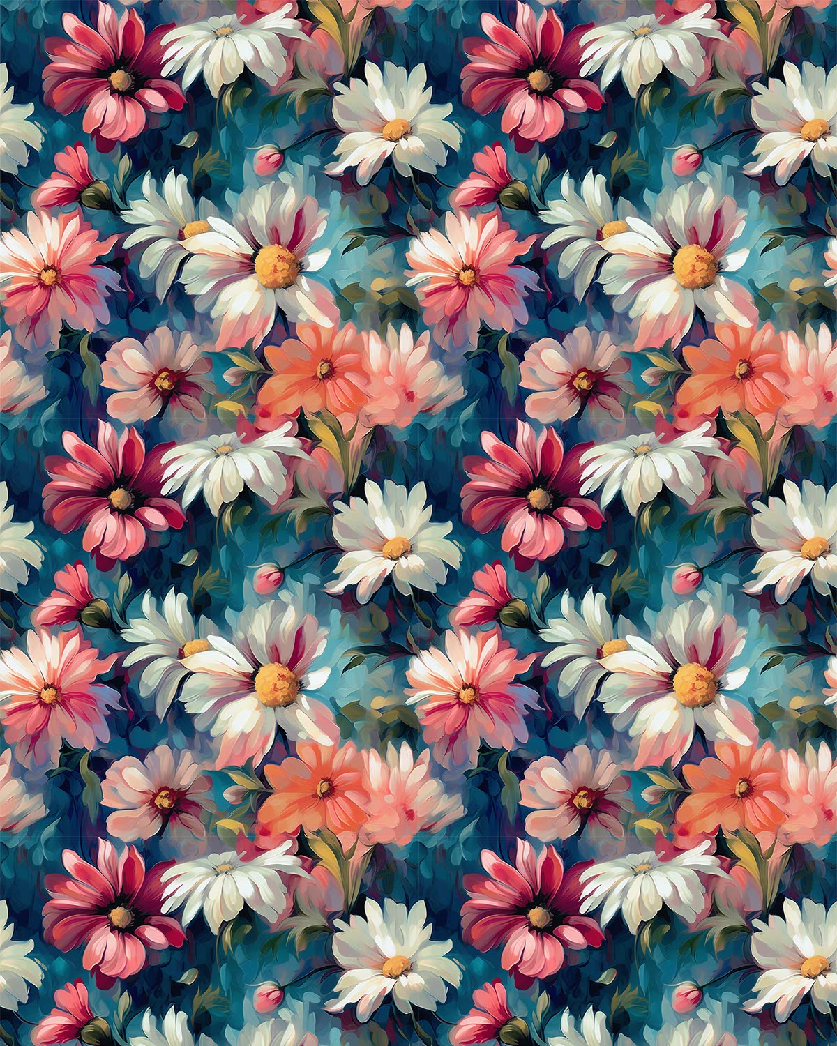 Watercolor Flowers 106 Transfer Paper