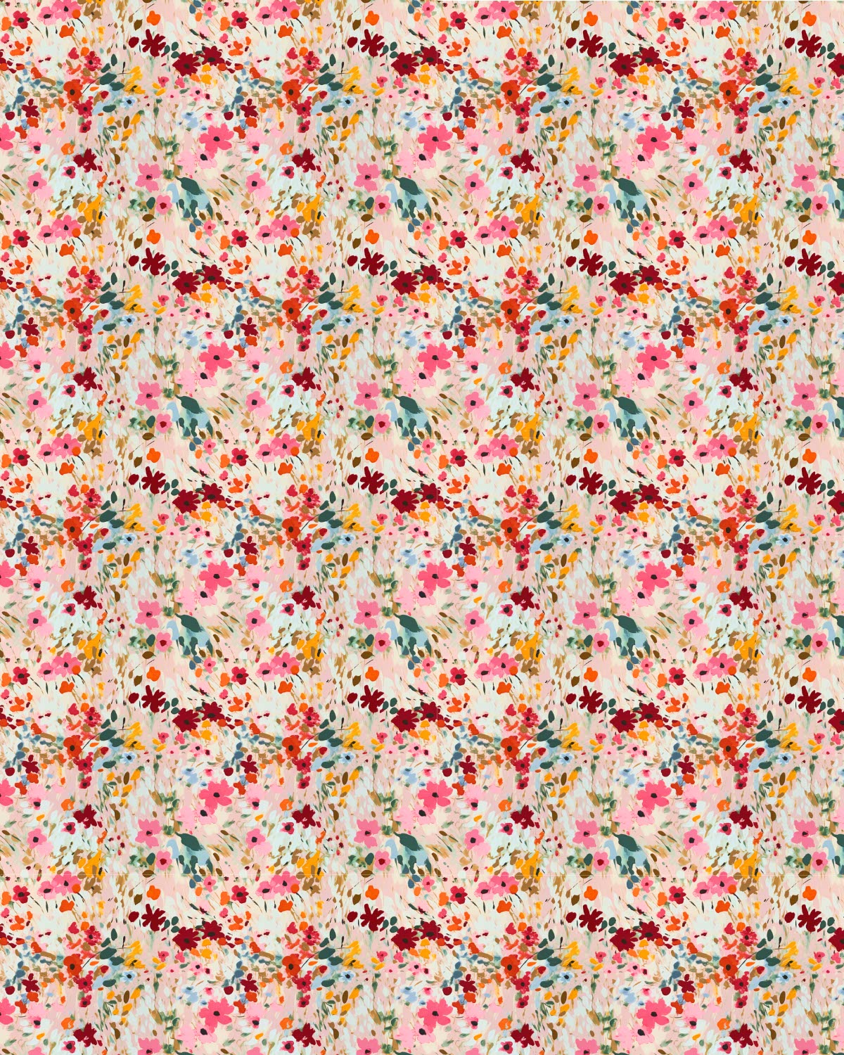 Watercolor Flowers 118 Transfer Paper