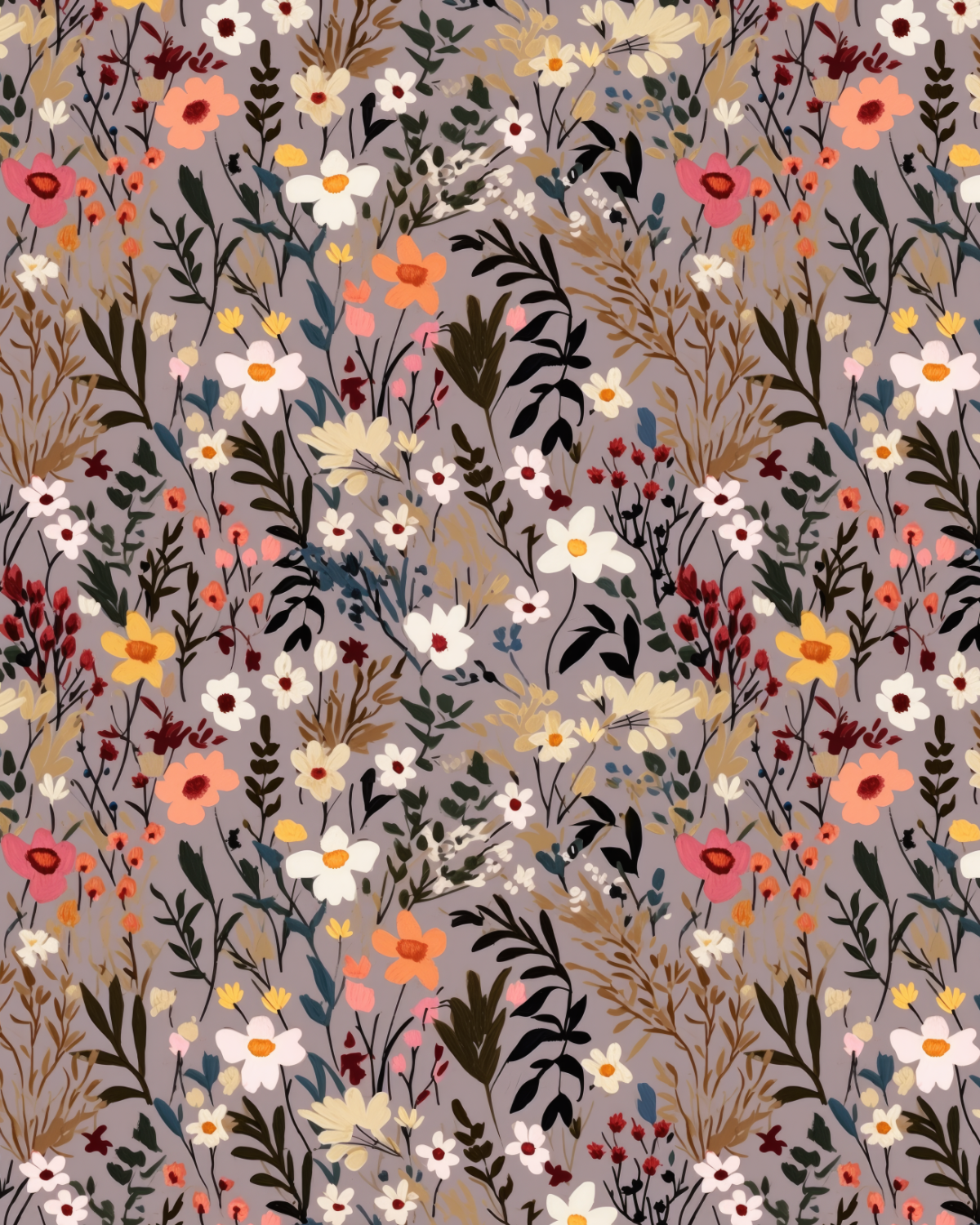 Watercolor Flowers 133 Transfer Paper