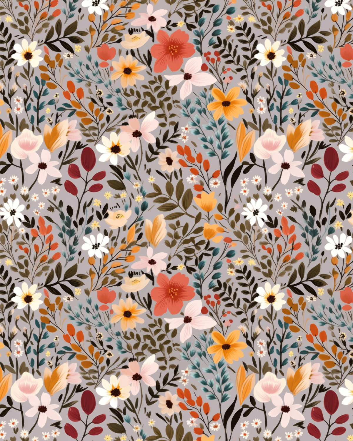 Watercolor Flowers 135 Transfer Paper