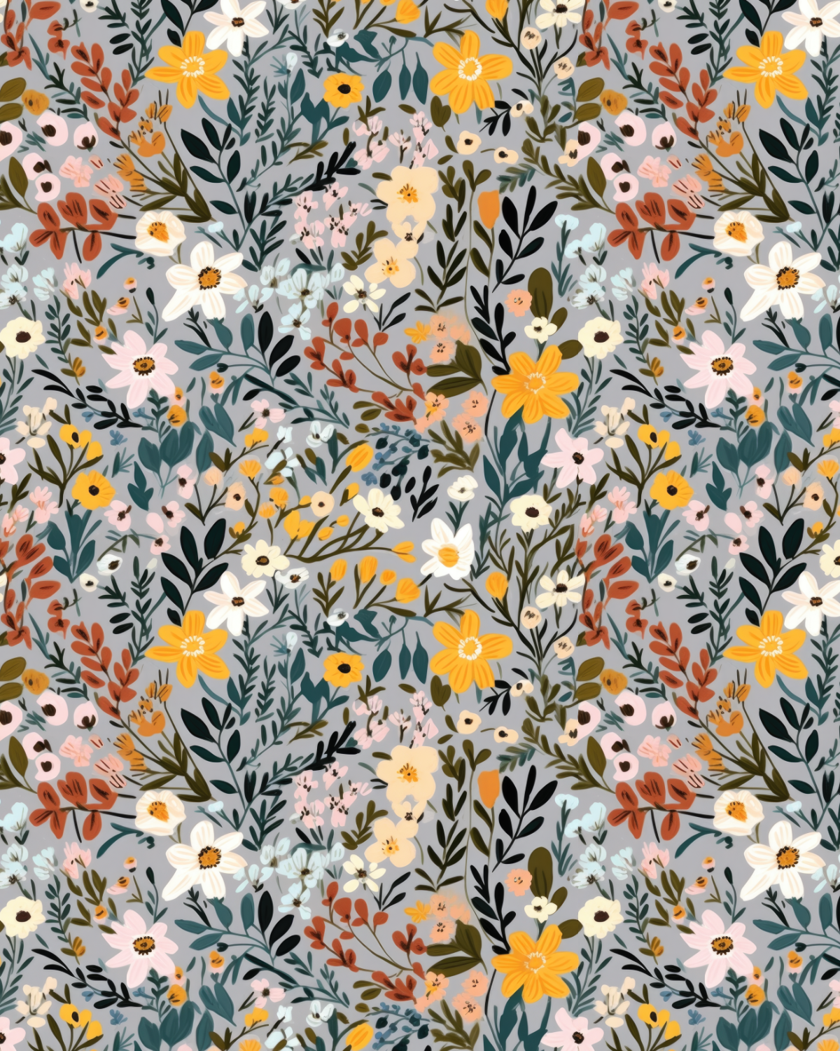 Watercolor Flowers 139 Transfer Paper