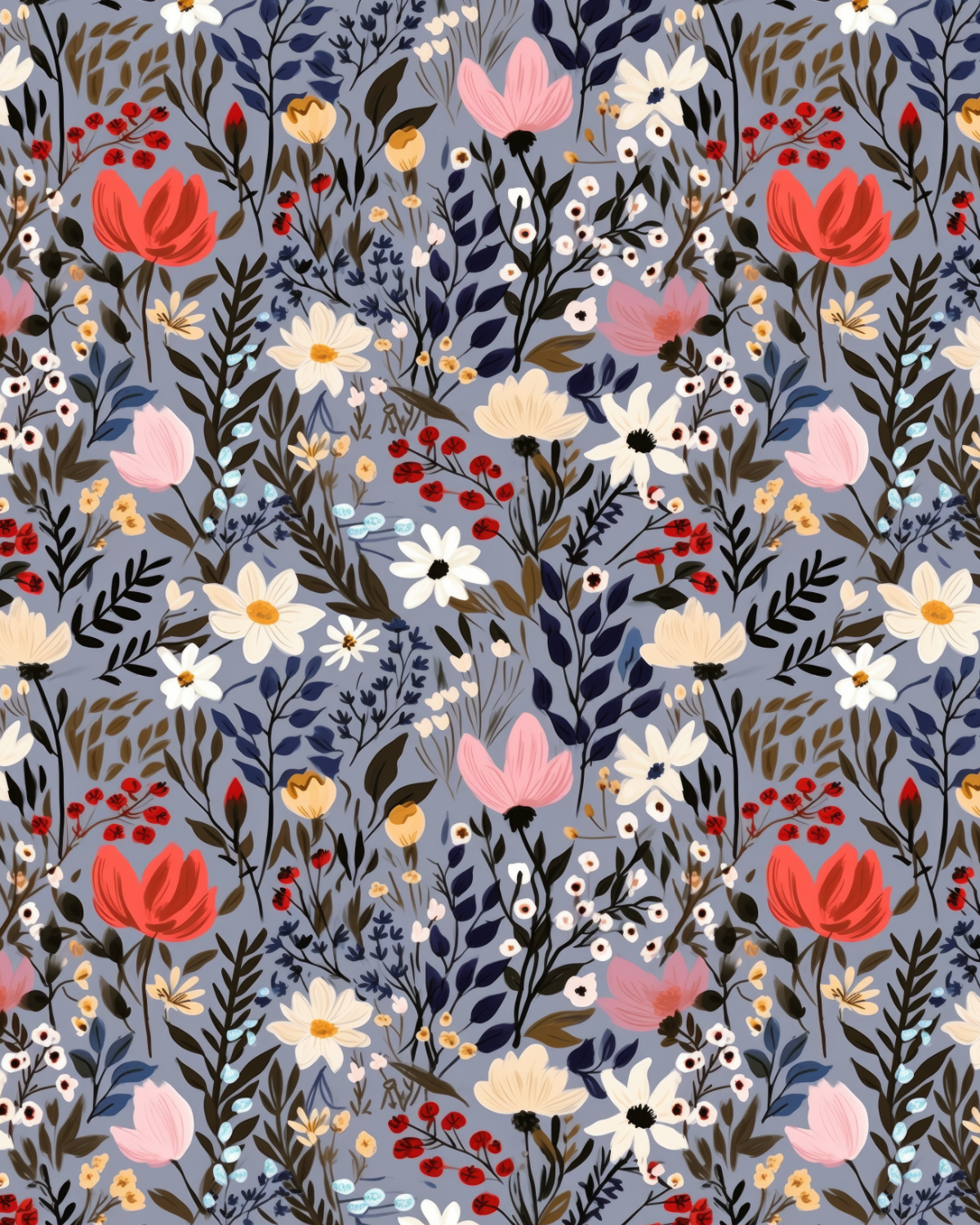 Watercolor Flowers 152 Transfer Paper