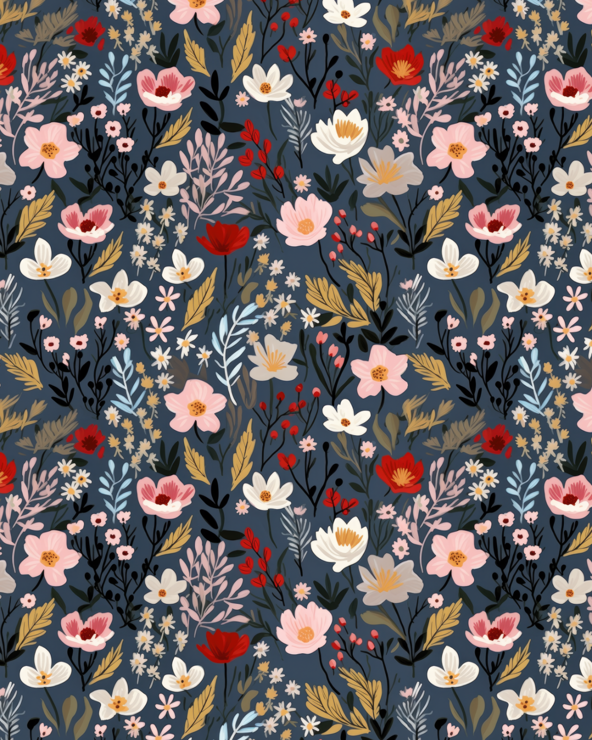 Watercolor Flowers 154 Transfer Paper