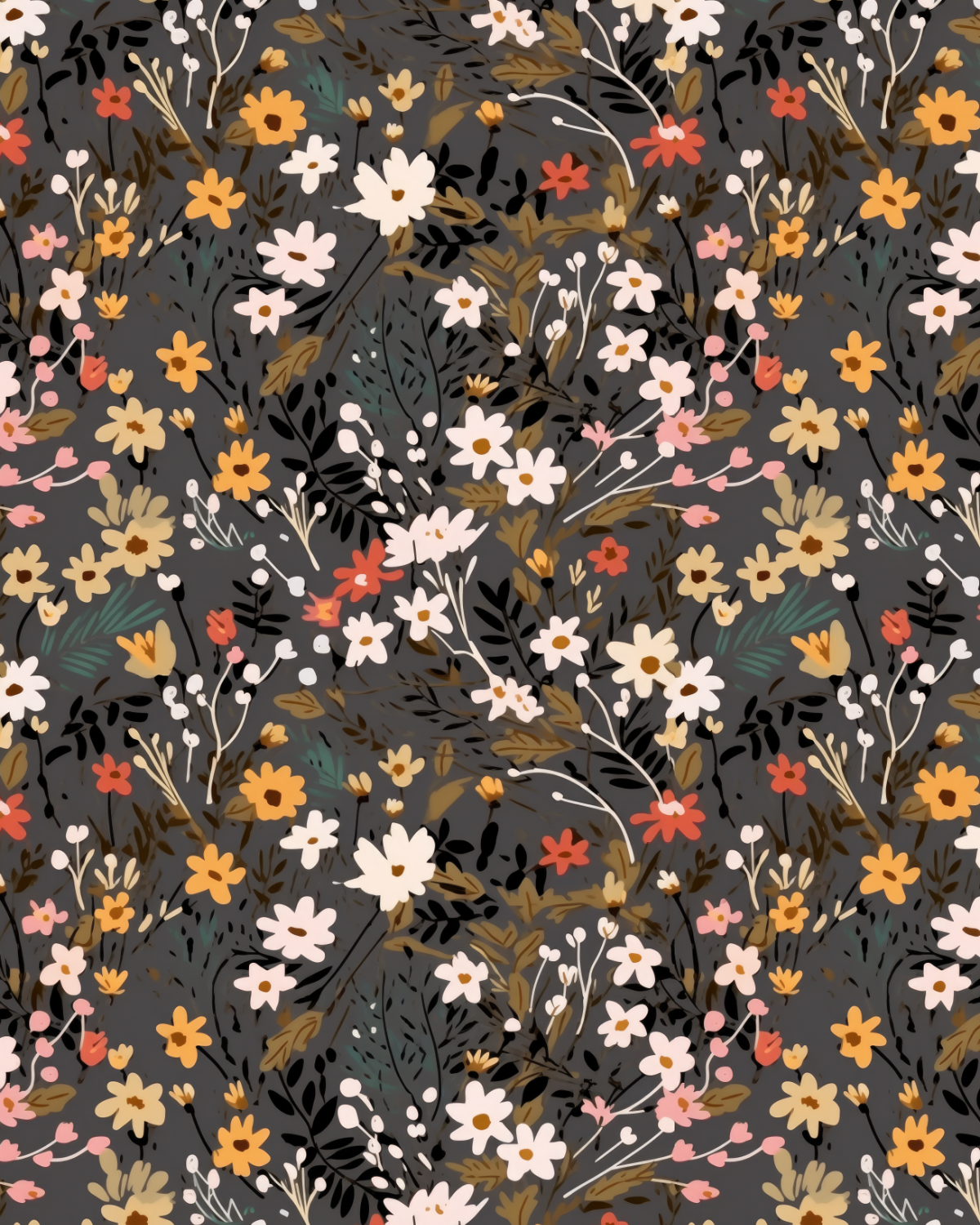 Watercolor Flowers 155 Transfer Paper