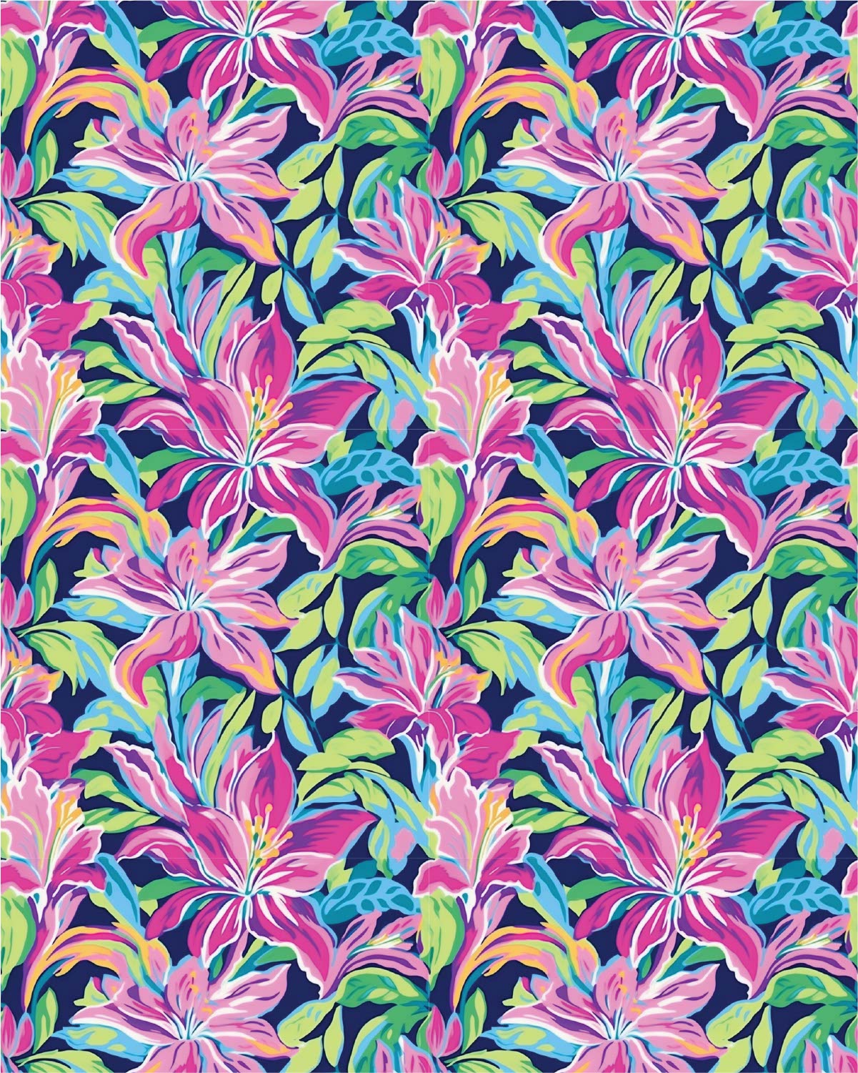 Watercolor Flowers 063 Transfer Paper