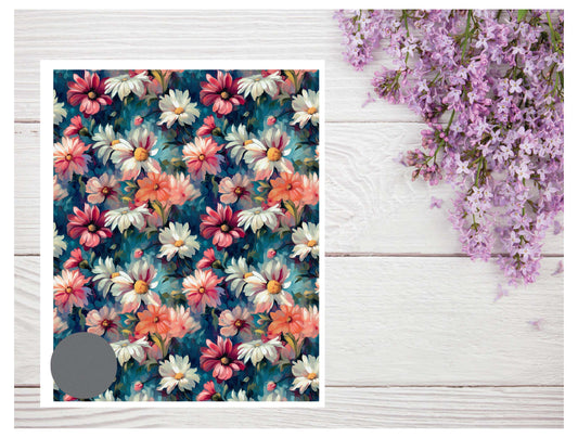 Watercolor Flowers 106 Transfer Paper