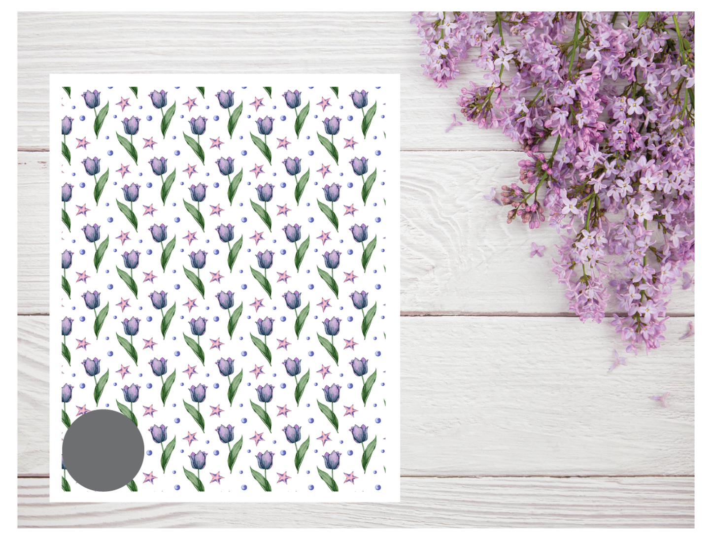 Watercolor Flowers 127 Transfer Paper