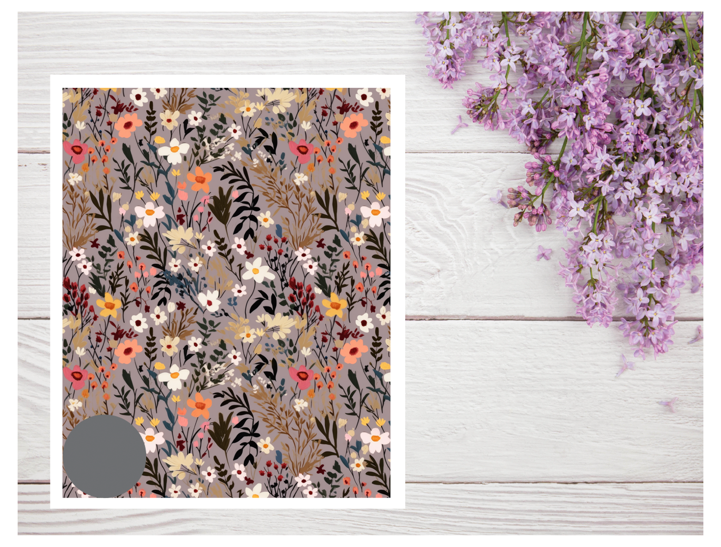 Watercolor Flowers 133 Transfer Paper