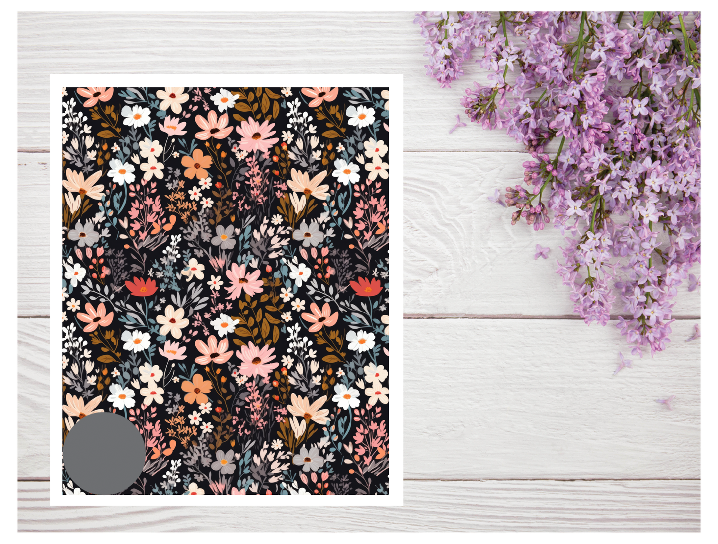 Watercolor Flowers 138 Transfer Paper