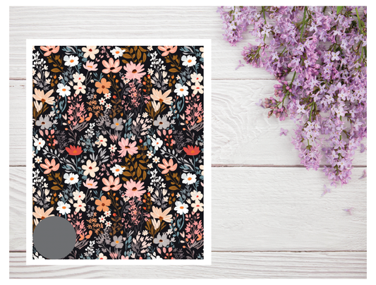 Watercolor Flowers 138 Transfer Paper