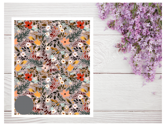 Watercolor Flowers 142 Transfer Paper