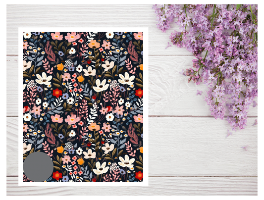 Watercolor Flowers 143 Transfer Paper