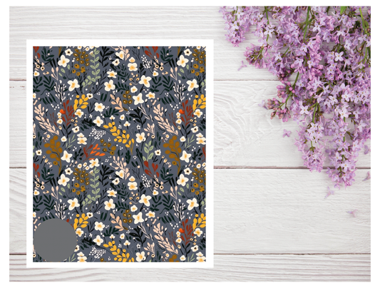 Watercolor Flowers 153 Transfer Paper