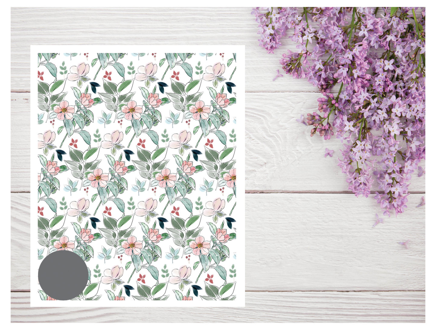 Watercolor Flowers 215 Transfer Paper