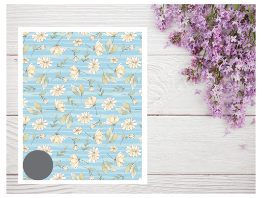 Watercolor Flowers 219 Transfer Paper