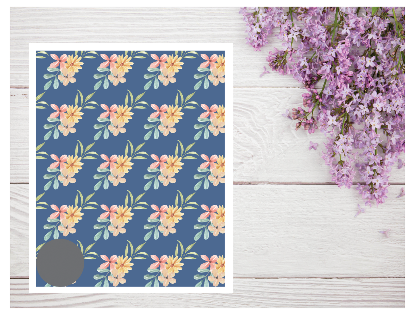 Watercolor Flowers 236 Transfer Paper