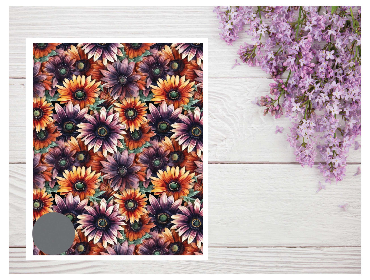 Watercolor Flowers 040 Transfer Paper
