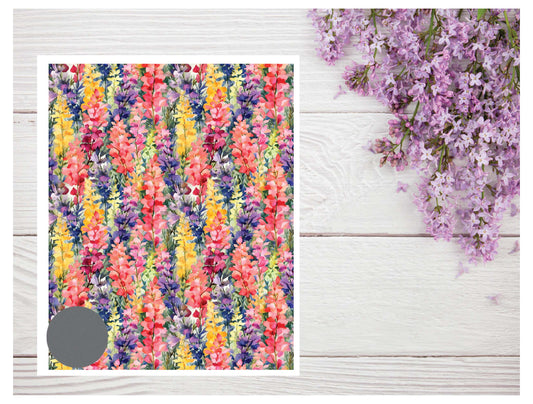 Watercolor Flowers 086 Transfer Paper