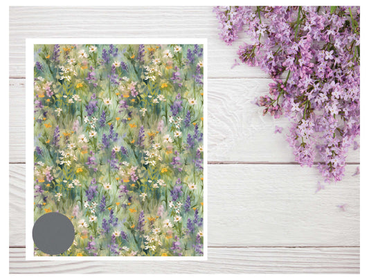 Watercolor Flowers 087 Transfer Paper