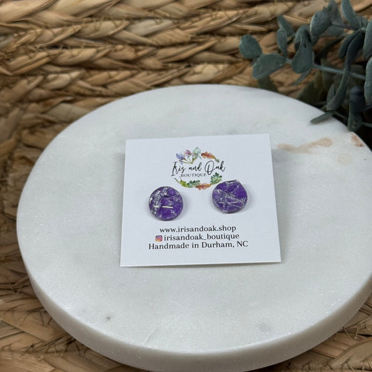 Purple Collage - Studs