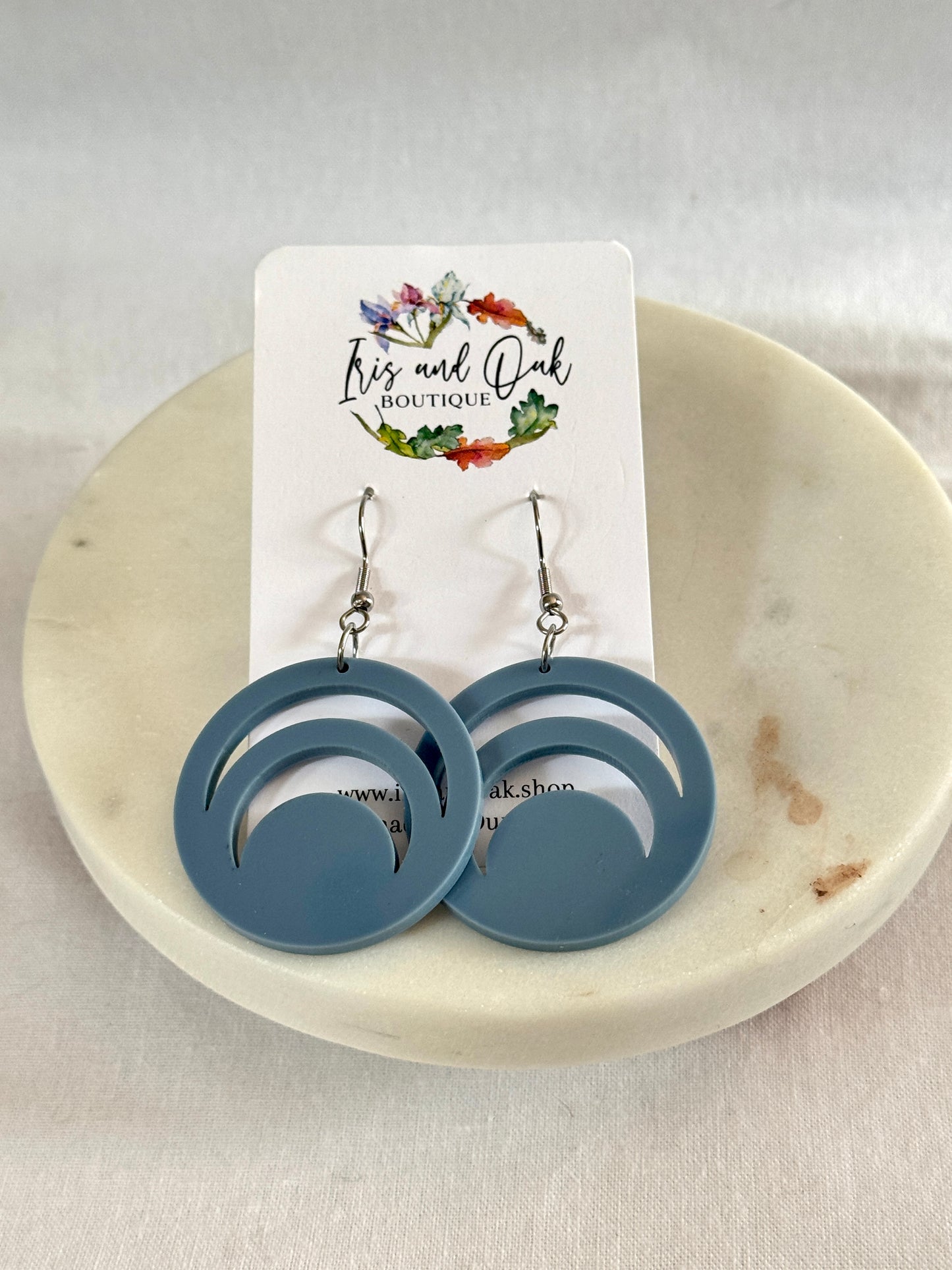 Blue Circles Dangles