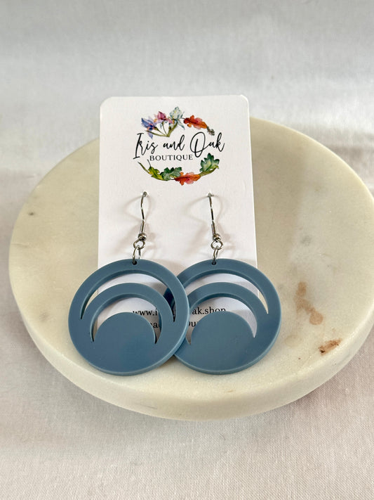 Blue Circles Dangles